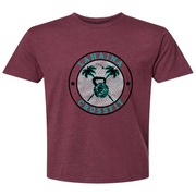 Mens 2X-Large HEATHER_MAROON T-Shirt