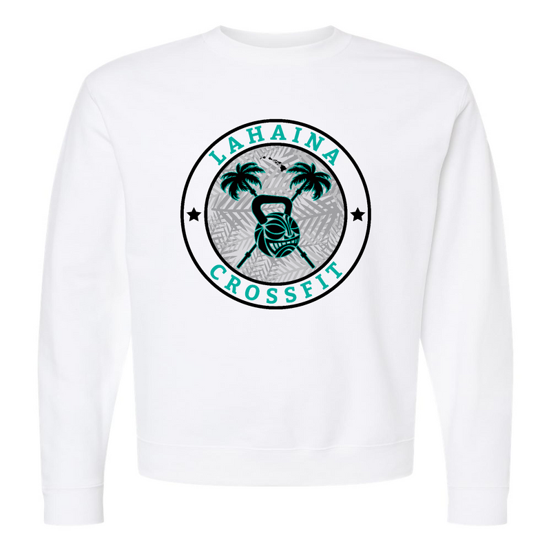 Mens 2X-Large WHITE Midweight Sweatshirt