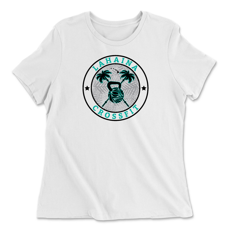 Womens 2X-Large WHITE Relaxed Jersey T-Shirt