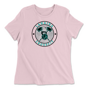 Womens 2X-Large PINK Relaxed Jersey T-Shirt
