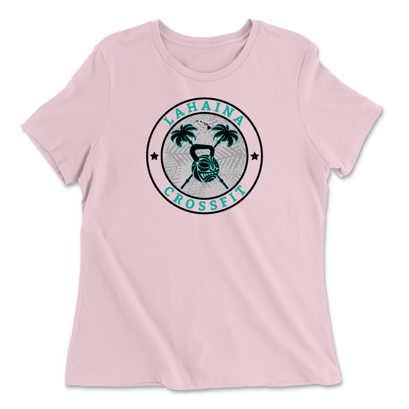 Womens 2X-Large PINK Relaxed Jersey T-Shirt