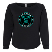 Womens 2X-Large BLACK CrewNeck