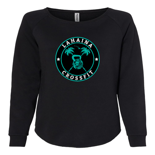 Womens 2X-Large BLACK CrewNeck