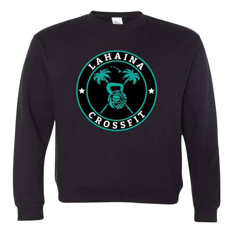 Mens 2X-Large BLACK Midweight Sweatshirt