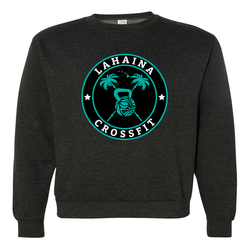 Mens 2X-Large CHARCOAL_HEATHER Midweight Sweatshirt