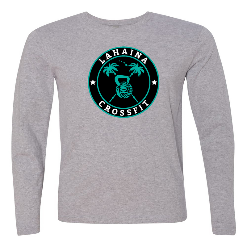 Mens 2X-Large HEATHER_GRAY Long Sleeve