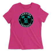 Womens 2X-Large BERRY Relaxed Jersey T-Shirt