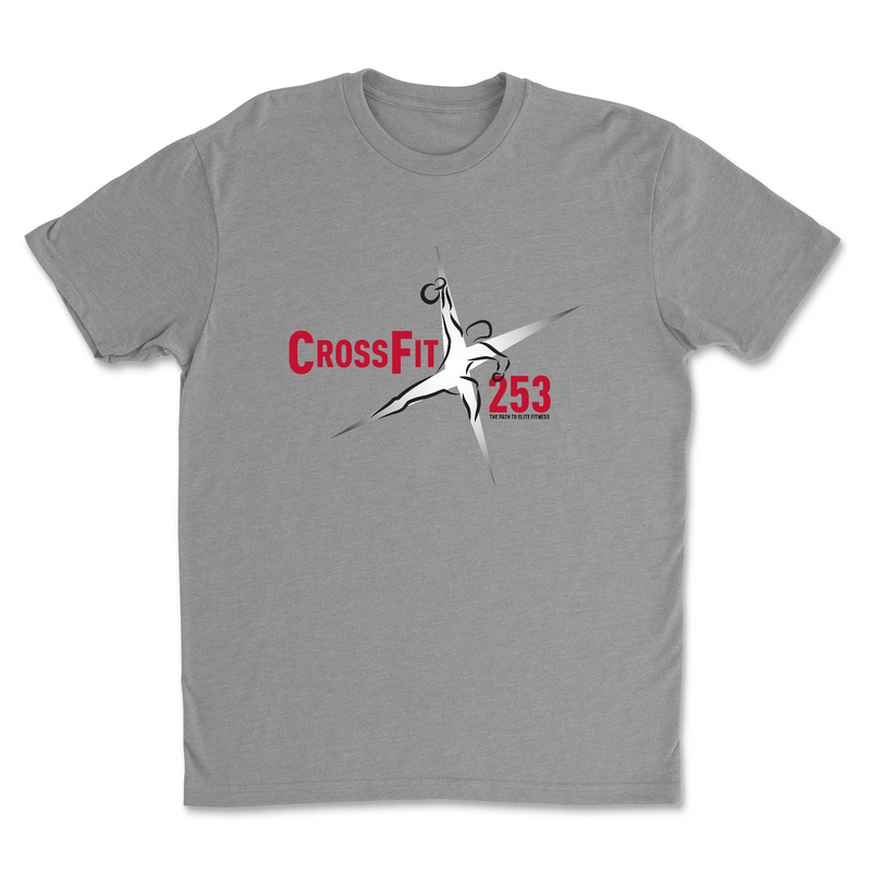 Mens 2X-Large DARK_HEATHER_GREY T-Shirt