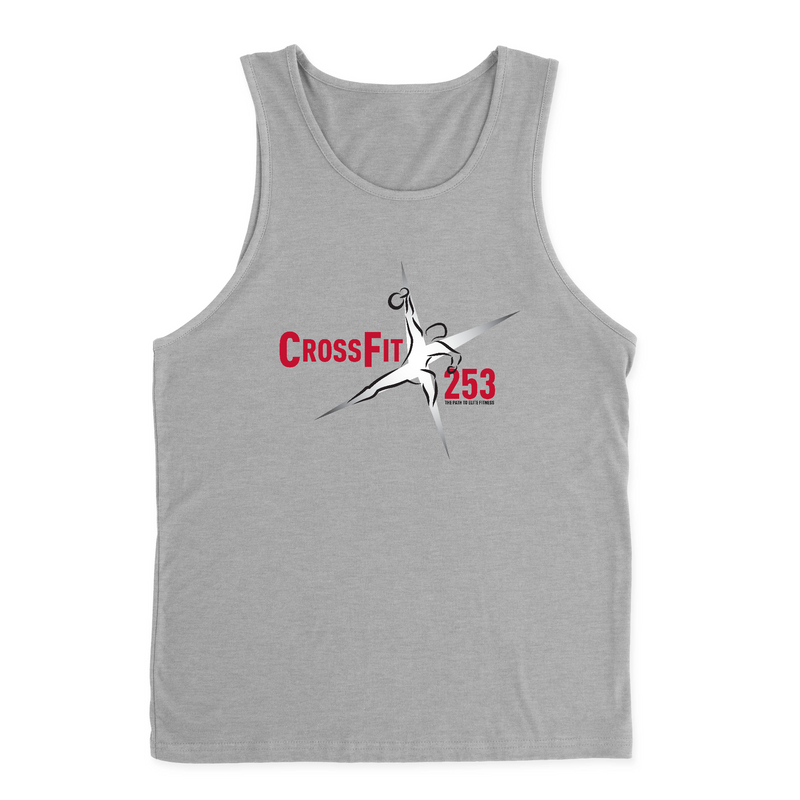 Mens 2X-Large HEATHER_GRAY Tank Top