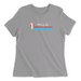Womens 2X-Large SOLID_ATHETIC_GREY Relaxed Jersey T-Shirt