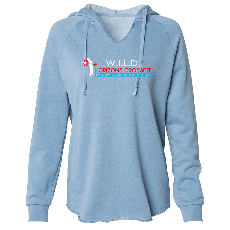 Womens 2X-Large MISTY_BLUE Hoodie