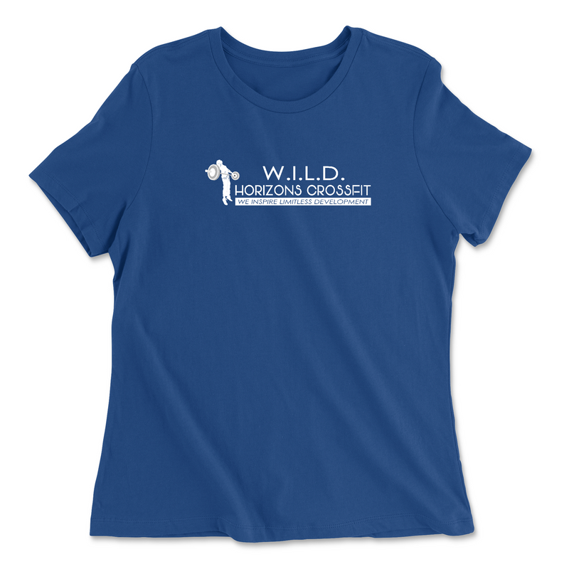 Womens 2X-Large TRUE_ROYAL Relaxed Jersey T-Shirt