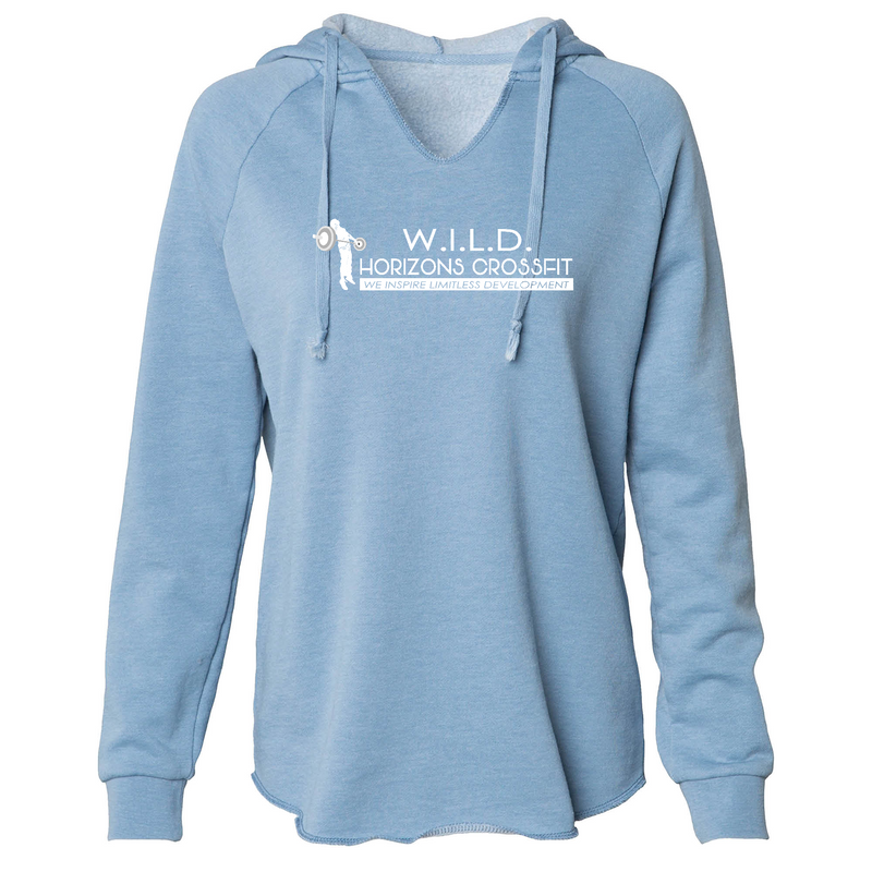 Womens 2X-Large MISTY_BLUE Hoodie