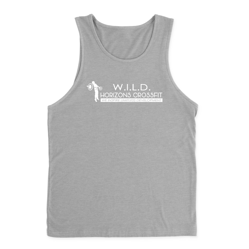 Mens 2X-Large HEATHER_GRAY Tank Top