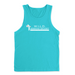 Mens 2X-Large TAHITI_BLUE Tank Top
