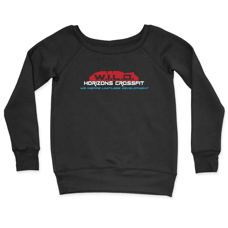 Womens 2X-Large BLACK CrewNeck