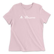 Womens 2X-Large PINK Relaxed Jersey T-Shirt
