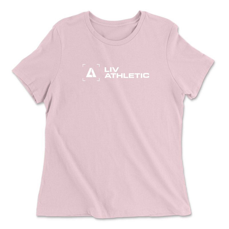 Womens 2X-Large PINK Relaxed Jersey T-Shirt