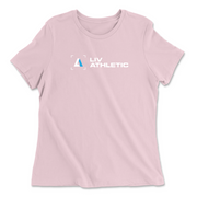 Womens 2X-Large PINK Relaxed Jersey T-Shirt