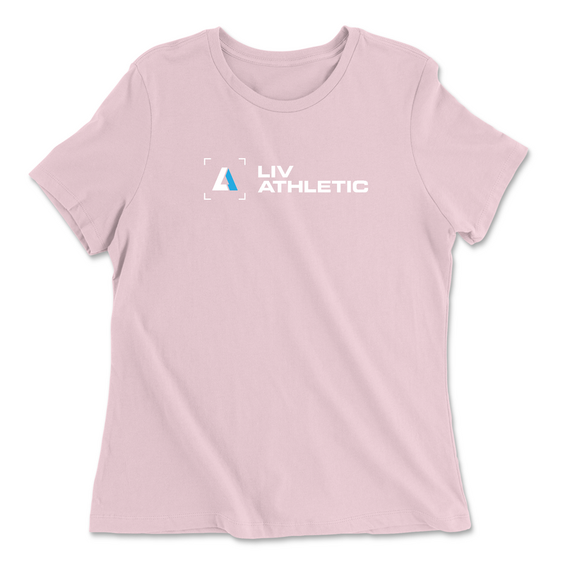 Womens 2X-Large PINK Relaxed Jersey T-Shirt