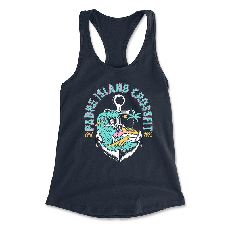 Padre Island CrossFit Anchor Womens - Tank Top