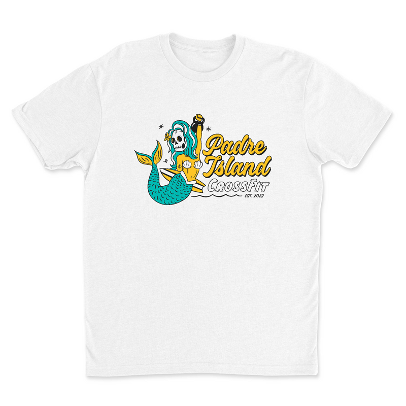 Padre Island CrossFit Mermaid Mens - T-Shirt
