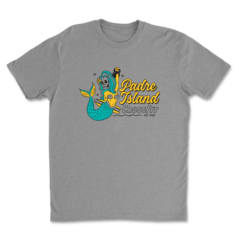 Padre Island CrossFit Mermaid Mens - T-Shirt