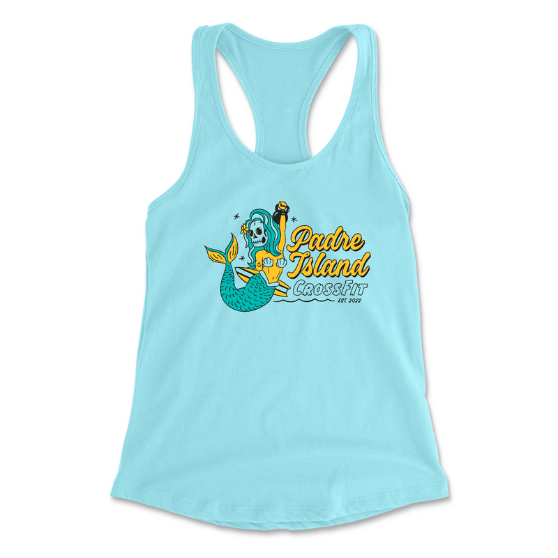 Padre Island CrossFit Mermaid Womens - Tank Top