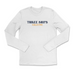 Mens 2X-Large WHITE Long Sleeve