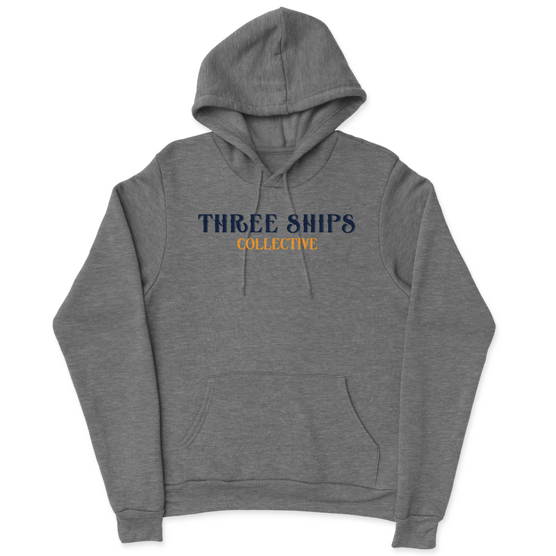 Mens 2X-Large GUNMETAL_HEATHER Hooded T-Shirt