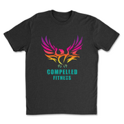 Mens 2X-Large BLACK T-Shirt
