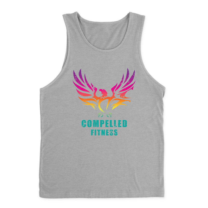 Mens 2X-Large HEATHER_GRAY Tank Top