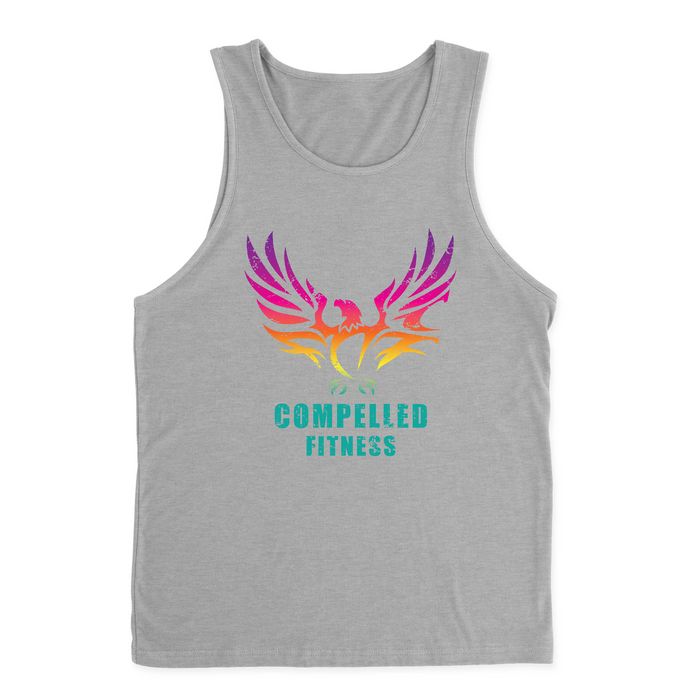 Mens 2X-Large HEATHER_GRAY Tank Top