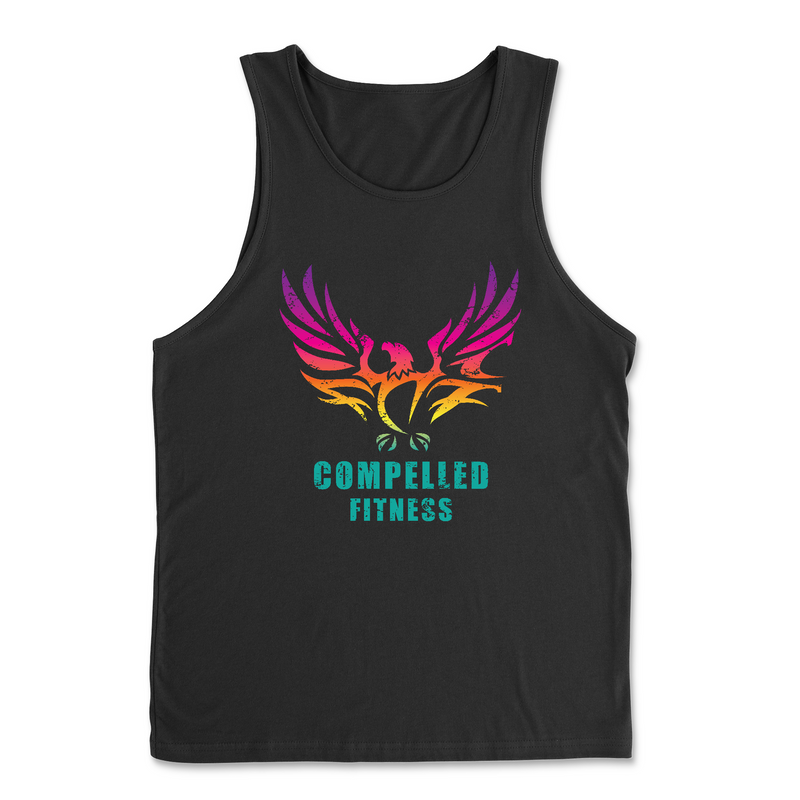 Mens 2X-Large BLACK Tank Top