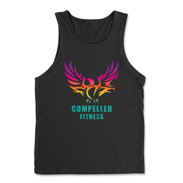 Mens 2X-Large BLACK Tank Top