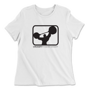 Womens 2X-Large WHITE Relaxed Jersey T-Shirt