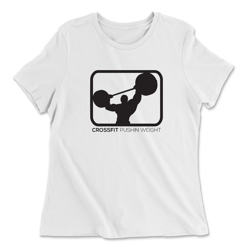 Womens 2X-Large WHITE Relaxed Jersey T-Shirt
