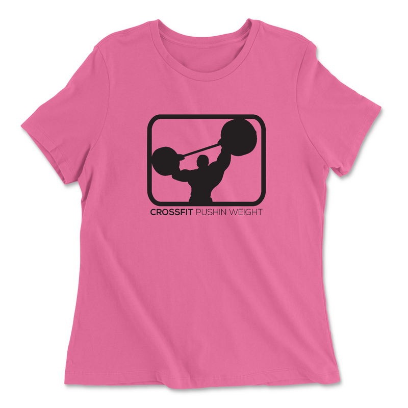 Womens 2X-Large CHARITY_PINK Relaxed Jersey T-Shirt