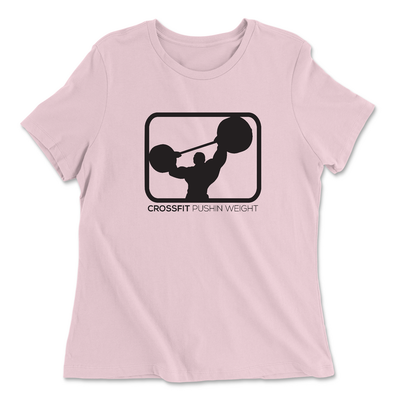 Womens 2X-Large PINK Relaxed Jersey T-Shirt