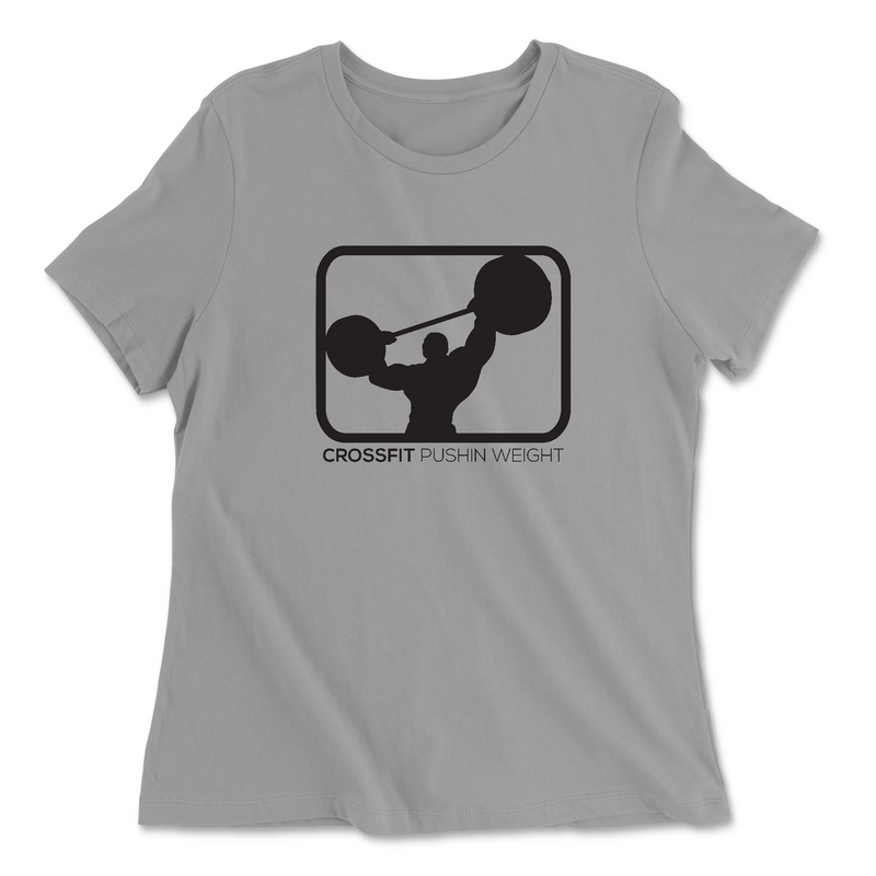 Womens 2X-Large SOLID_ATHETIC_GREY Relaxed Jersey T-Shirt