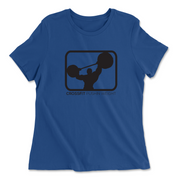 Womens 2X-Large TRUE_ROYAL Relaxed Jersey T-Shirt
