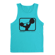 Mens 2X-Large TAHITI_BLUE Tank Top