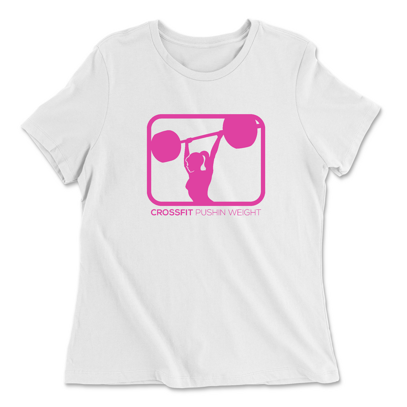 Womens 2X-Large WHITE Relaxed Jersey T-Shirt