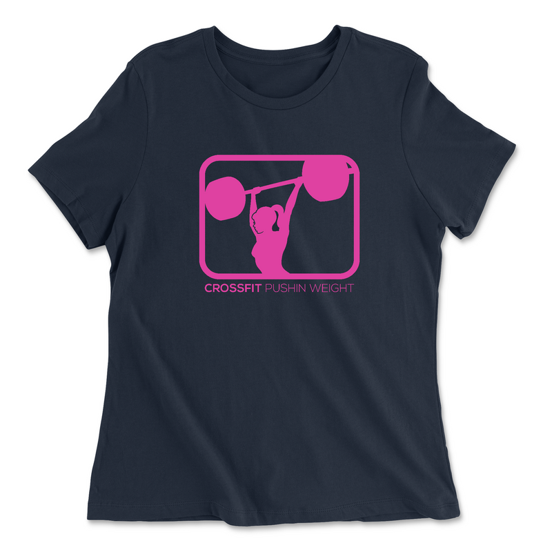Womens 2X-Large NAVY Relaxed Jersey T-Shirt