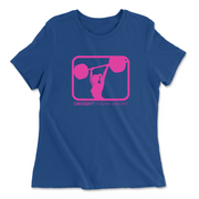 Womens 2X-Large TRUE_ROYAL Relaxed Jersey T-Shirt