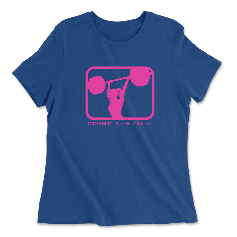 Womens 2X-Large TRUE_ROYAL Relaxed Jersey T-Shirt