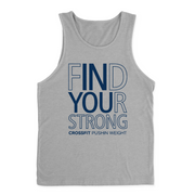 Mens 2X-Large HEATHER_GRAY Tank Top