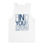 Mens 2X-Large WHITE Tank Top