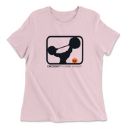 Womens 2X-Large PINK Relaxed Jersey T-Shirt