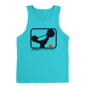 Mens 2X-Large TAHITI_BLUE Tank Top